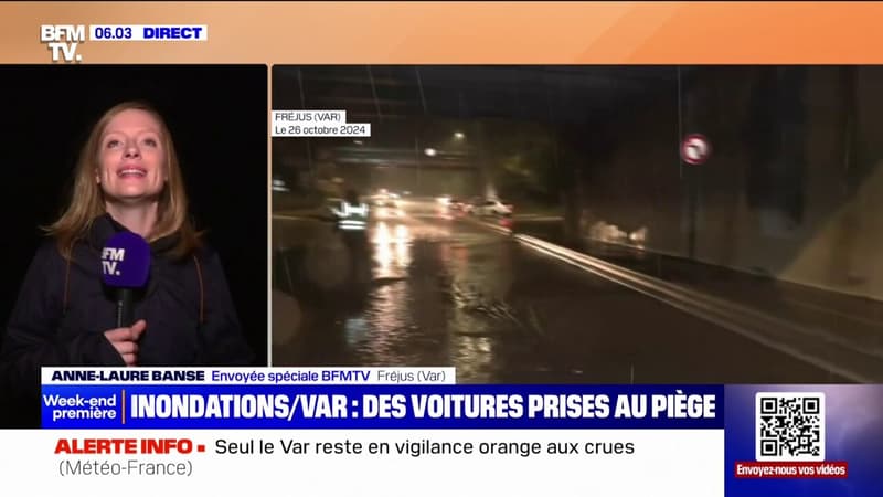 Crues et inondations: dans le Var, l'heure est au constat après les fortes intempéries de samedi