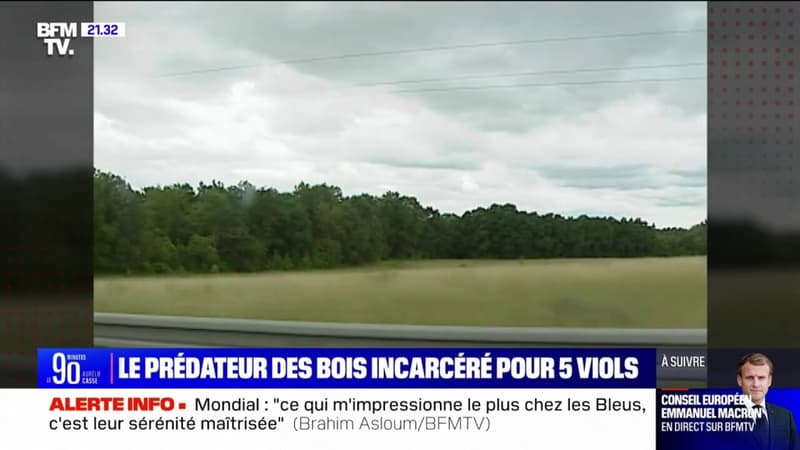 "Le prédateur des bois", un homme soupçonné d'avoir violé cinq adolescentes entre 1998 et 2008, a été incarcéré