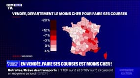 Faire ses courses en Vendée coûte en moyenne moins cher qu'ailleurs en France