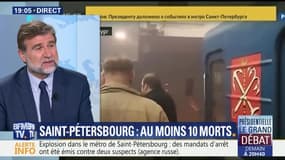Saint-Pétersbourg: Au moins dix morts suite à une explosion dans le métro
