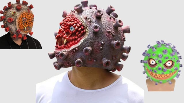 Amazon supprime des masques d'Halloween coronavirus