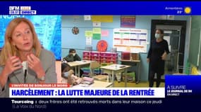 Charlotte Caubel, secrétaire d'Etat auprès de la Première ministre, chargée de l'enfance, assure que le "harcèlement scolaire" sera "une priorité"