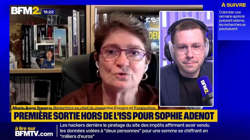"Il peut y avoir du vertige": l'astronaute Sophie Adenot face à sa première sortie dans l'espace