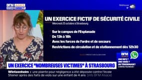 Bas-Rhin: un exercice "nombreuses victimes" à Strasbourg