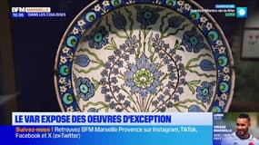 Livres précieux, coffrets, céramiques... Les œuvres d'exception de l'exposition Jardins et palais d'Orient de l'Hôtel Départemental des Expositions du Var