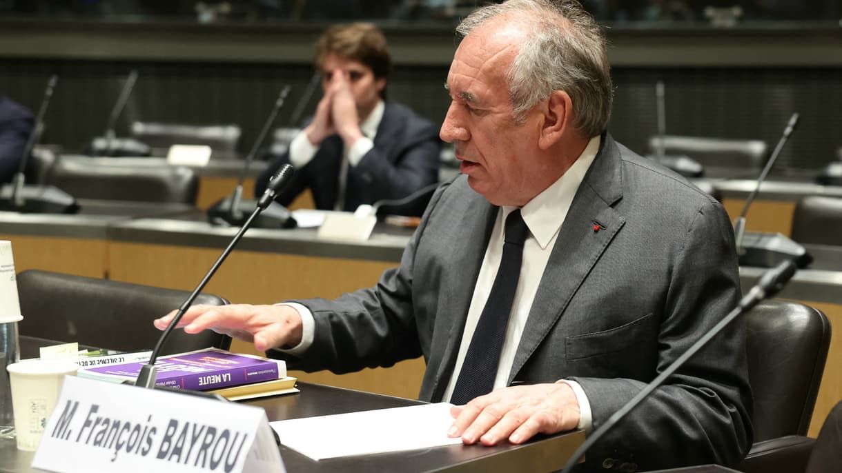 Le Premier ministre François Bayrou lors d'une audition à l'Assemblée le 14 mai 2025