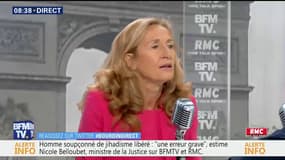 "Ce n'est pas à la garde des Sceaux de sanctionner un juge" explique Nicole Belloubet