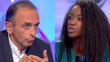 Eric Zemmour face à Hapsatou Sy