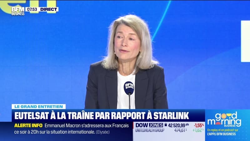 Le Grand entretien : Eutelsat prendra-t-il le relais de Starlink ? - 05/03