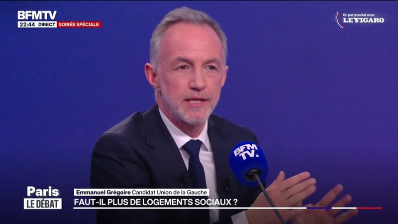 Municipales à Paris: “Renforcer l’accès au logement social pour les premières lignes, ceux qui font tenir cette ville”, souhaite Emmanuel Grégoire