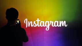 Instagram, l'application sociale de partage de photos, propriété de Facebook.