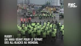 Rugby-Mondial : Un haka géant pour le départ des All-Blacks