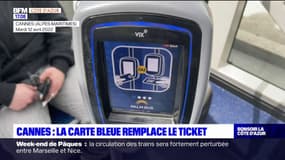 Cannes: la carte bleue remplace les tickets de bus