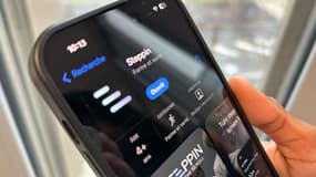 Steppin, l'application qui oblige à marcher pour gagner du temps d'écran. 
