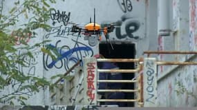 Les pompiers de Paris testent des drones en mission