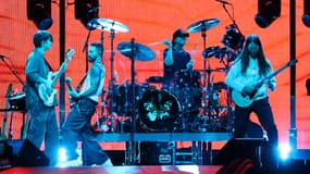 Le groupe Maroon 5 en concert à New York le 20 novembre 2025