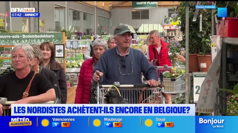 Un nordiste sur deux fait ses achats à la frontière belge.