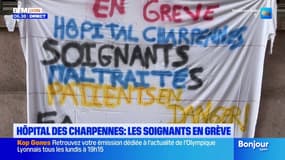 Villeurbanne: les soignants de l'hôpital des Charpennes en grève