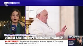 L'état du pape François jugé "stable" à la veille du début du Carême