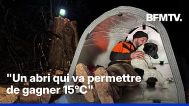  ROBIN DE BFM - À Colmar, des abris thermiques distribués aux sans-abri 