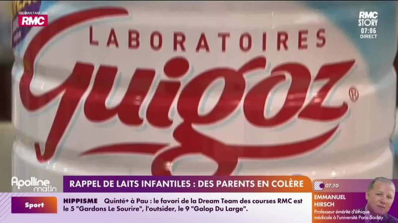 Rappel de laits infantiles : des parents en colère
