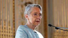La ministre de l'Education nationale, Elisabeth Borne, le 28 avril 2025 à Paris