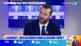 Municipales à Menton – Louis Sarkozy : des accords pour le second tour ? Sandra Paire devrait se retirer. »