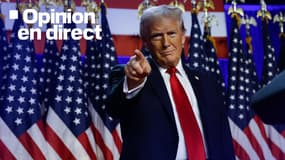 Donald Trump à West Palm Beach, en Floride, le 6 novembre 2024. 