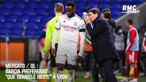Mercato / OL : Garcia préférerait "que Dembélé reste"