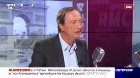 "Profiteurs de guerre": Michel-Édouard Leclerc juge "étonnant" que le Sénat "lui renvoie la balle"