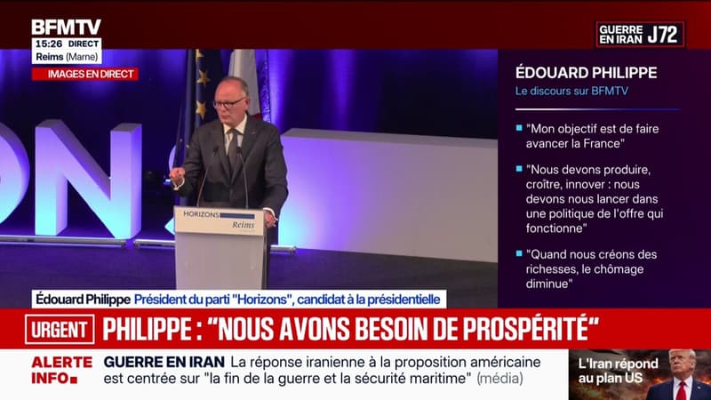 Édouard Philippe: "Dans un certain nombre de quartiers, nous voyons des territoires perdus ou beaucoup plus tenus par les dealers que par la République"