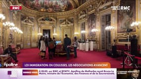Loi immigration: en coulisses, les négociations avancent