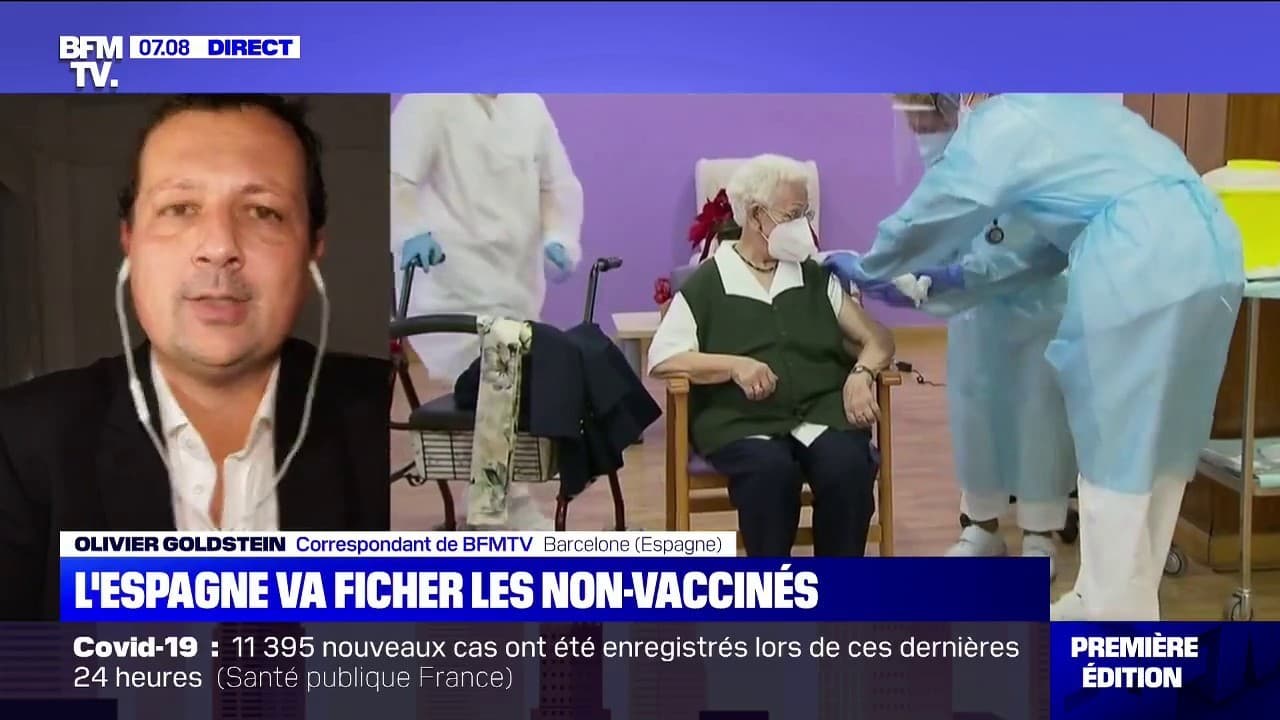 Covid-19: l'Espagne va ficher les personnes ayant refusé de se faire