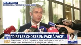 Laurent Wauquiez: Emmanuel Macron doit "échanger directement avec les Français"
