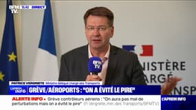 Retraites des cheminots: "C'est un accord d'entreprise qui ne concerne que la SNCF", explique Patrice Vergriete, ministre délégué chargé des Transports