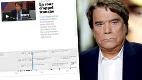 L'homme d'affaires Bernard Tapie pourrait voir l'arbitrage favorable dont il a bénéficié être remis en cause par la justice, mardi 17 février 2015.