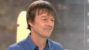 Nicolas Hulot, vendredi matin sur BFMTV et RMC.