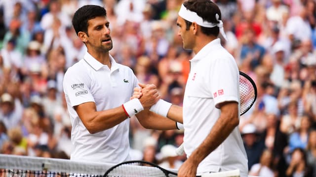 Federer et Djokovic
