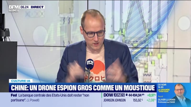 Culture IA : Chine, un drone espion gros comme une moustique, par Anthony Morel - 02/07