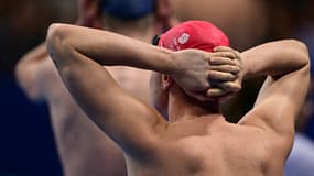 Luke Greenbank après sa disqualification le 31 juillet 2024.