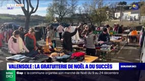 Alpes-de-Haute-Provence: la gratuiterie de Noël de Valensole a du succès