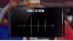Finale du 800m : la course de Pierre-Ambroise Bosse avec le son de RMC 