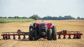 Le Case IH Magnum, un tracteur autonome.