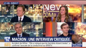 Macron face à Delahousse: une interview présidentielle très critiquée