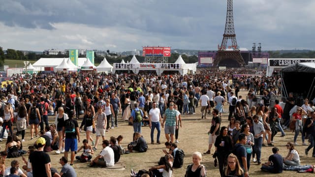 Samedi 22 juillet 2017, lors de la première édition du festival Lollapalooza, à Paris