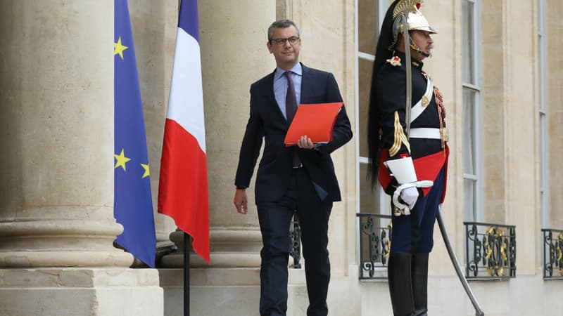 Le secrétaire général de l'Elysée Alexis Kohler, le 5 juin 2018 devant le palais présidentiel, à Paris. 