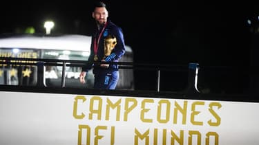 Lionel Messi lors des célébrations en Argentine, le 20 décembre 2022.