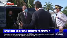 Jean Castex est arrivé à Nice accompagné de Gérald Darmanin et Éric Dupond-Moretti