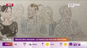Procès Eric Masson : La famille du policier témoigne