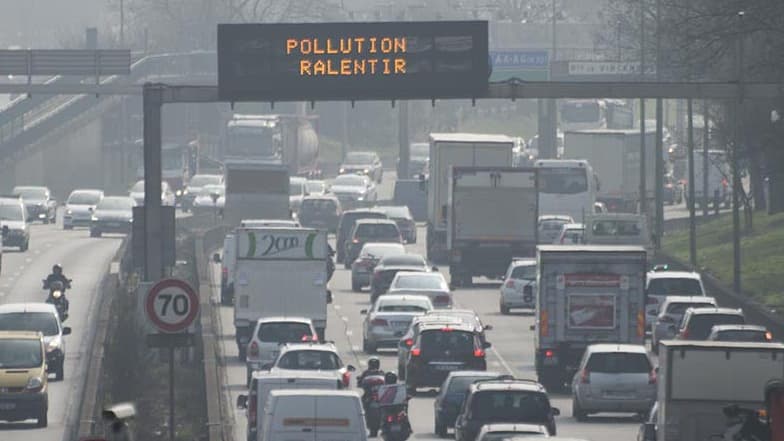 Un pic de pollution (illustration)